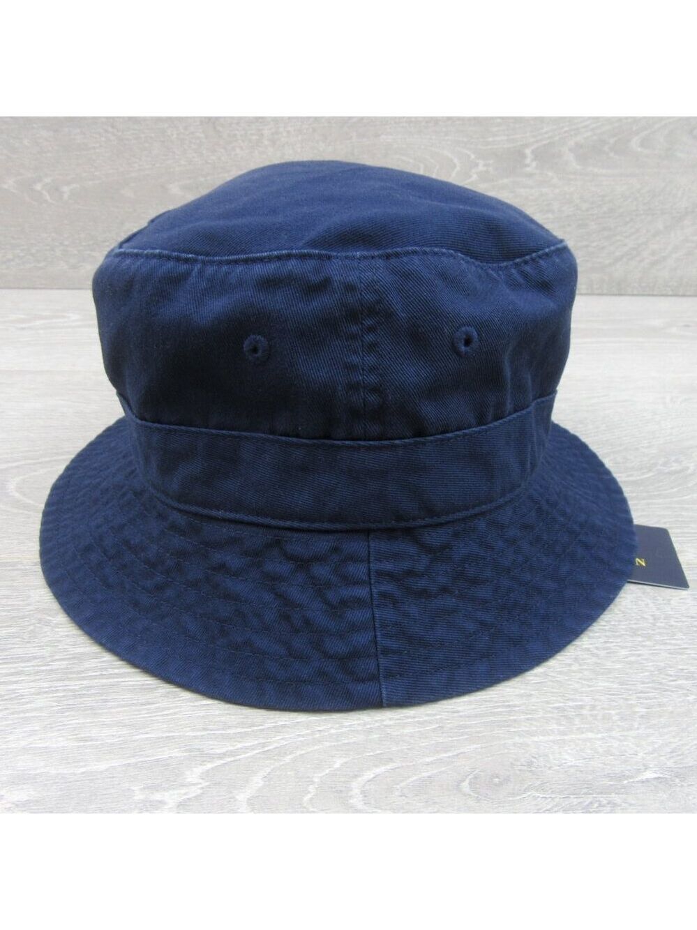 Polo Ralph Lauren Embroidered Bear Bucket Hat Adult Size S/M Navy Blue NEW - Picture 6 of 12